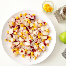 Salade de Poulpe & mangue